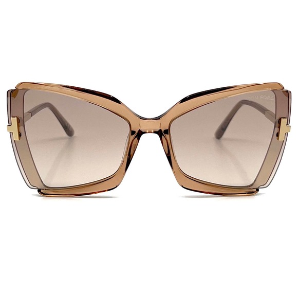 NEW!!! TOM FORD Gia Sunglasses TF766 57G Authentic - Picture 1 of 13